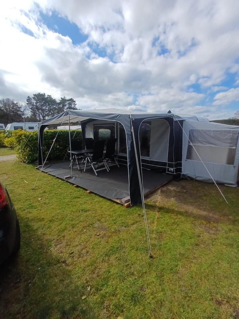 NieuweObelink luifel 200 cm maat 12 grey met zijwanden, Caravans en Kamperen, Voortenten en Luifels, Nieuw, Ophalen of Verzenden