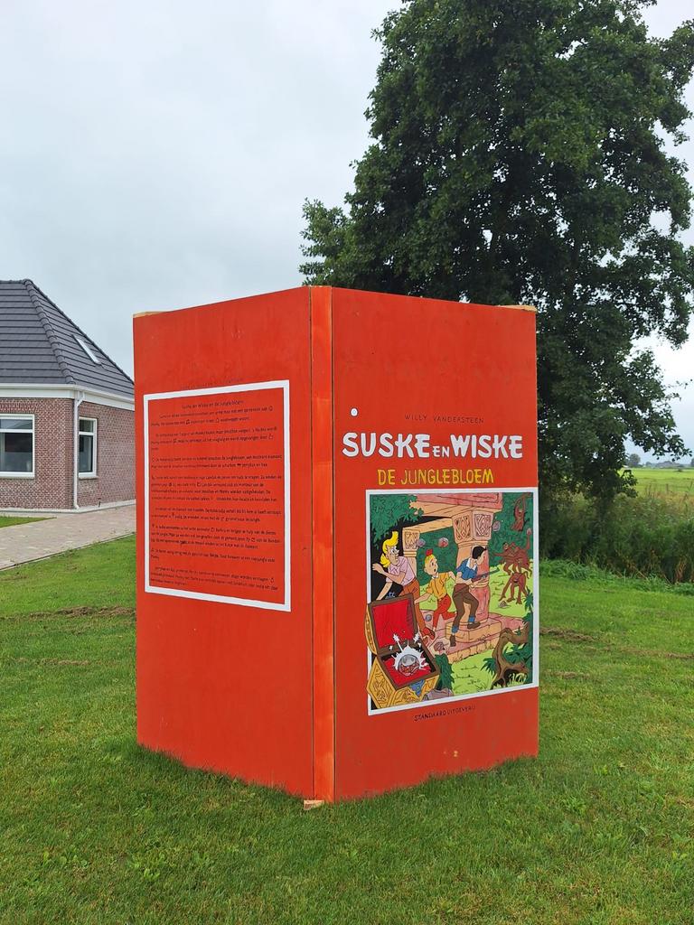 Straatversiering Suske en Wiske, Ophalen of Verzenden, Overige