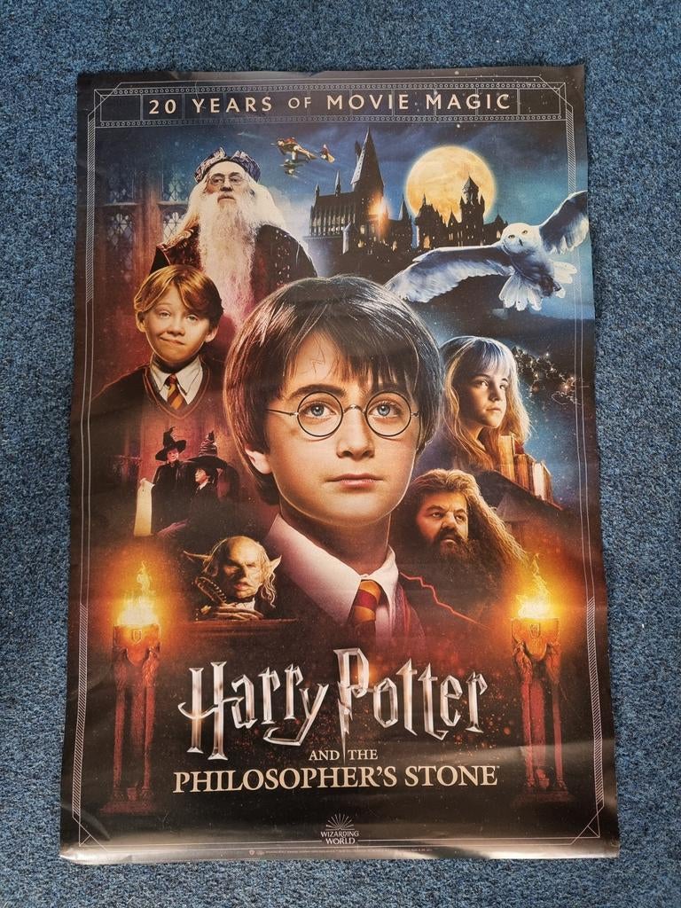 Harry Potter Poster Set, Verzamelen, Harry Potter, Zo goed als nieuw, Boek of Poster, Ophalen of Verzenden