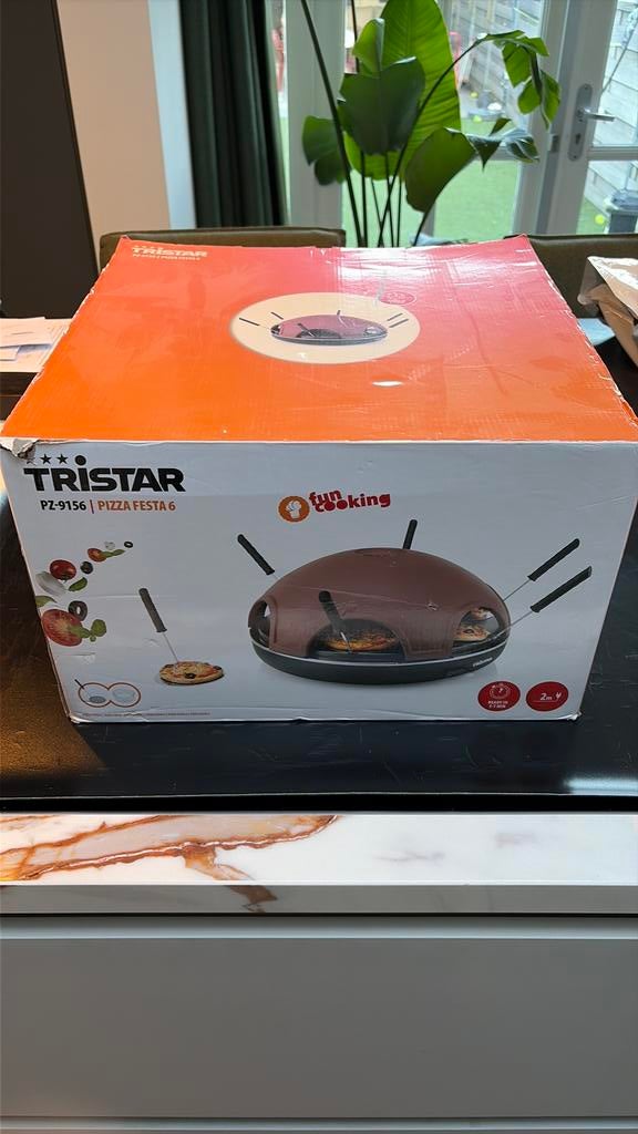 Pizzarette Tristar PZ-9156, Minder dan 45 cm, Minder dan 45 cm, Verzenden, Zo goed als nieuw