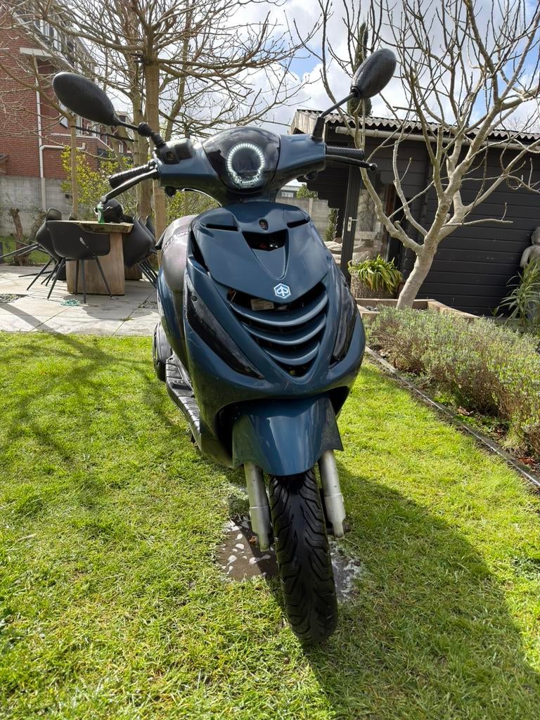 Paiggo Zip I-get | mat blauw, Fietsen en Brommers, Scooters | Piaggio, Ophalen, Gebruikt, Maximaal 45 km/u, Zip