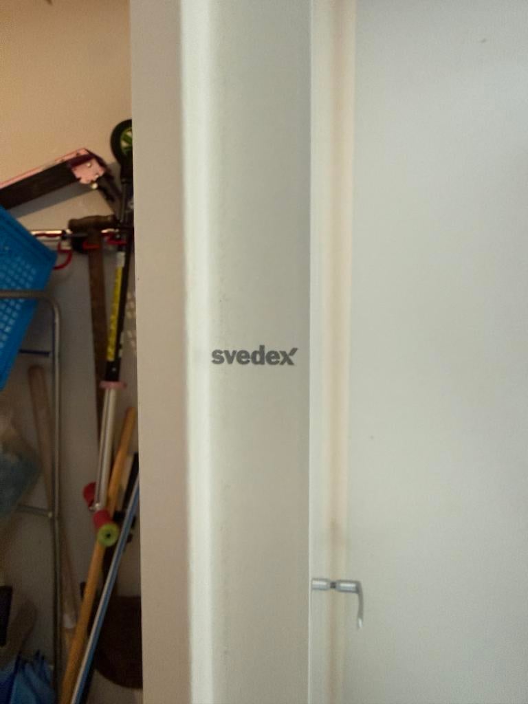 Svedex binnendeur rechtsdraaiend 231,5 x 88cm, Ophalen, Gebruikt, 80 tot 100 cm, 215 cm of meer