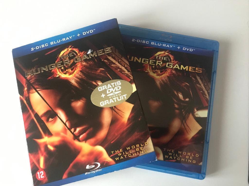 The Hunger games ( 2 Blu Ray met DVD Box ), Cd's en Dvd's, Blu-ray, Ophalen of Verzenden, Zo goed als nieuw, Actie, Boxset