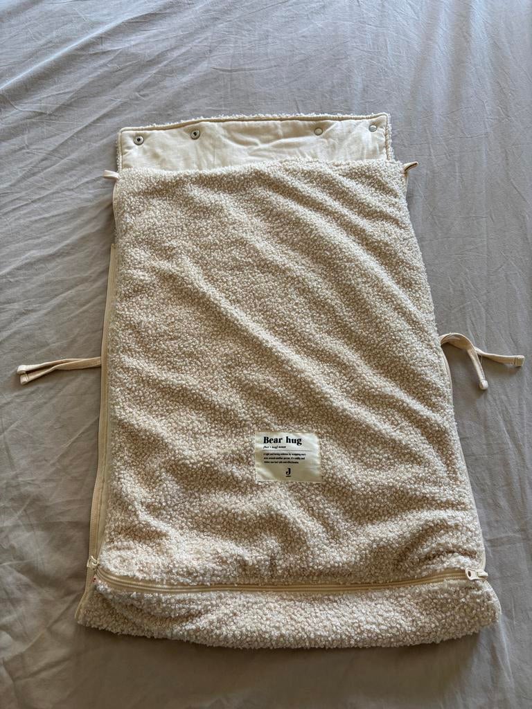 Jollein Voetenzak Bear Hug - Zacht en Warm, Ophalen of Verzenden, Zo goed als nieuw