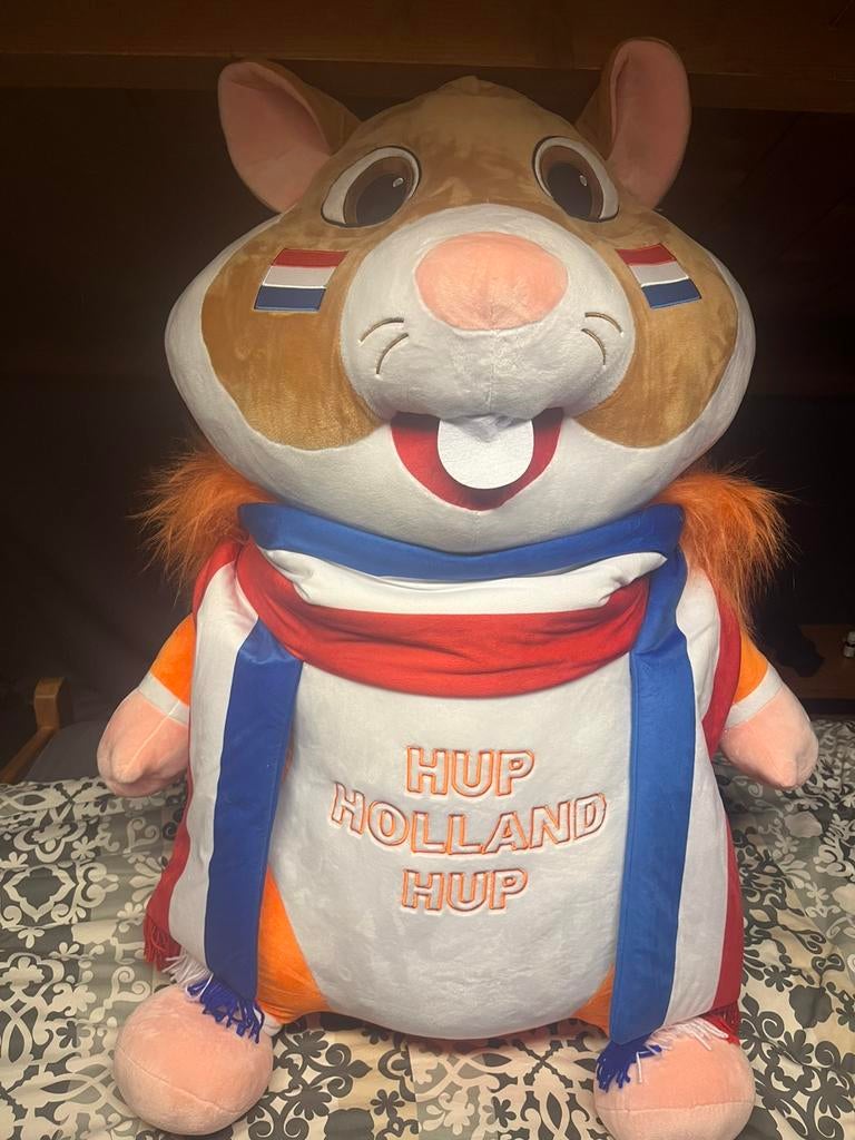 WK Oranje XXXL Hamster, Ophalen of Verzenden, Nieuw
