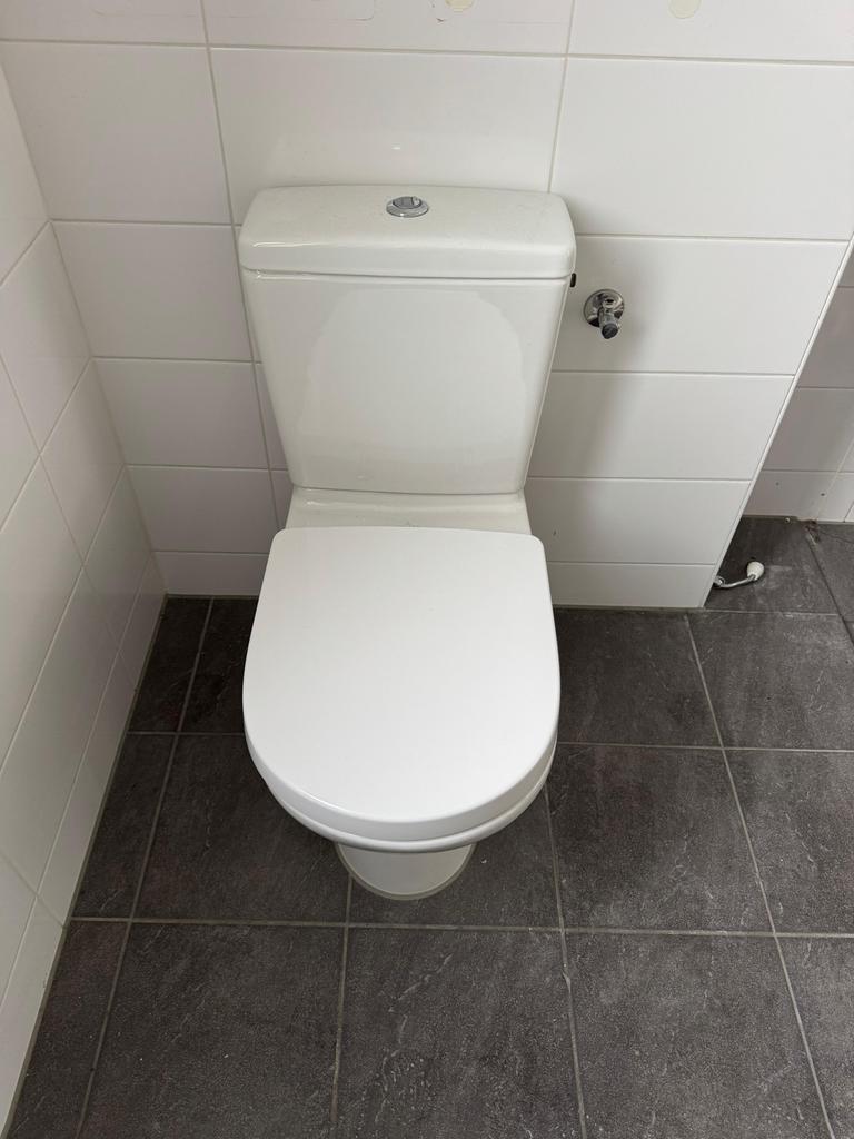 Toilet met stortbak, Ophalen, Gebruikt, Toilet