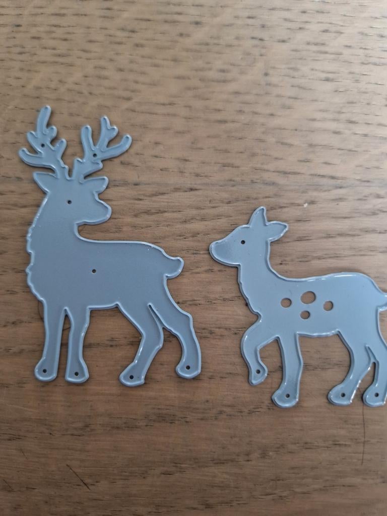 Marianne Design Rendieren Snijmallen - Kerst Knutselen, Ophalen of Verzenden, Gebruikt