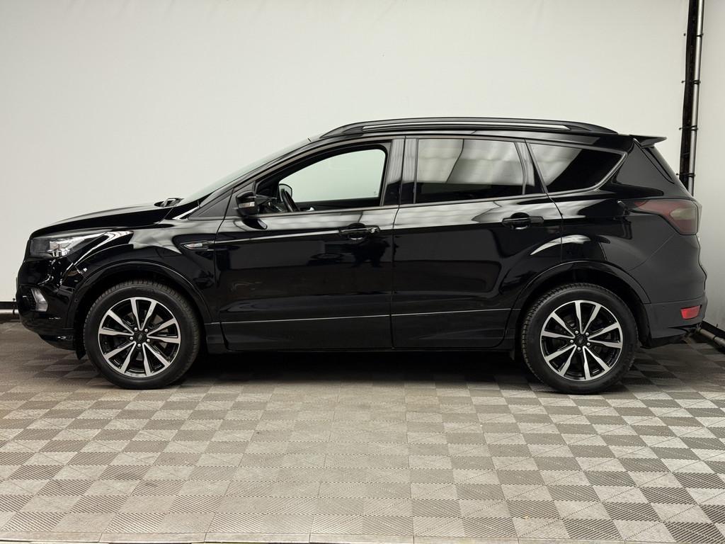 Ford Kuga 1.5 EcoBoost ST Line AWD Automaat Zeer Compleet, Automaat, 4 cilinders, Met garantie (alle), Zwart
