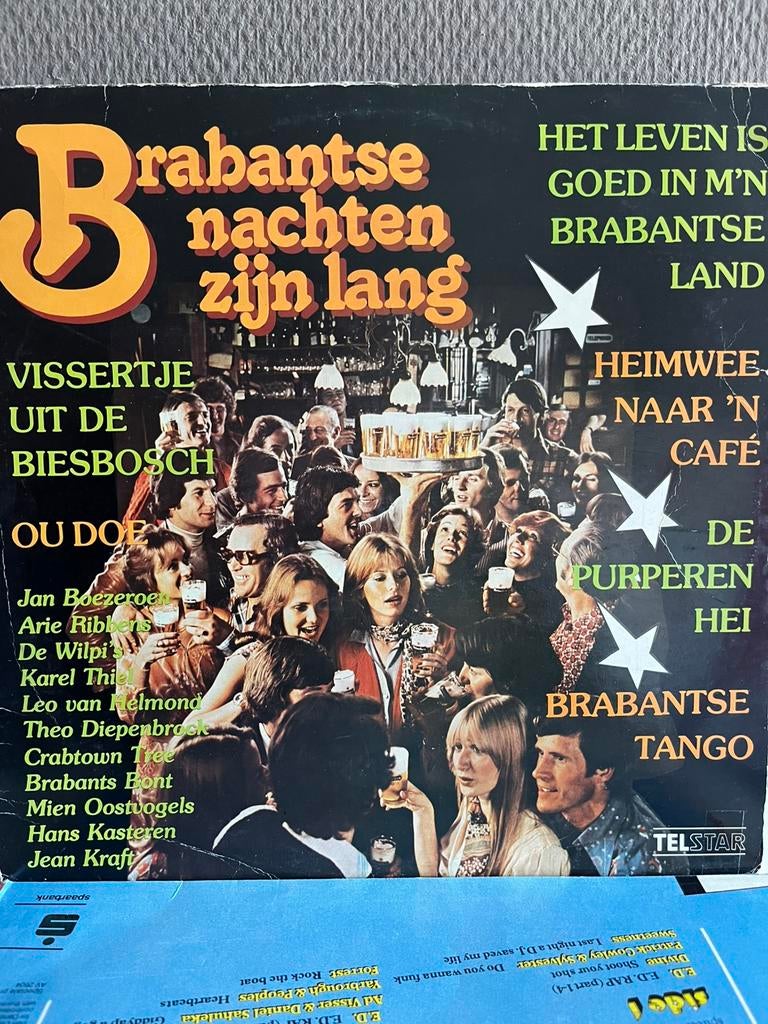 Brabantse nachten zijn lang, Ophalen of Verzenden, Zo goed als nieuw, Overige formaten, Levenslied of Smartlap