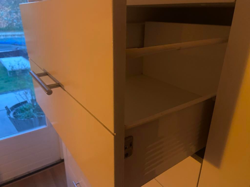 Jan des Bouvrie Voorraadkast Keuken - Stijlvol en Ruim, Ophalen, Gebruikt, 100 tot 150 cm, 5 laden of meer