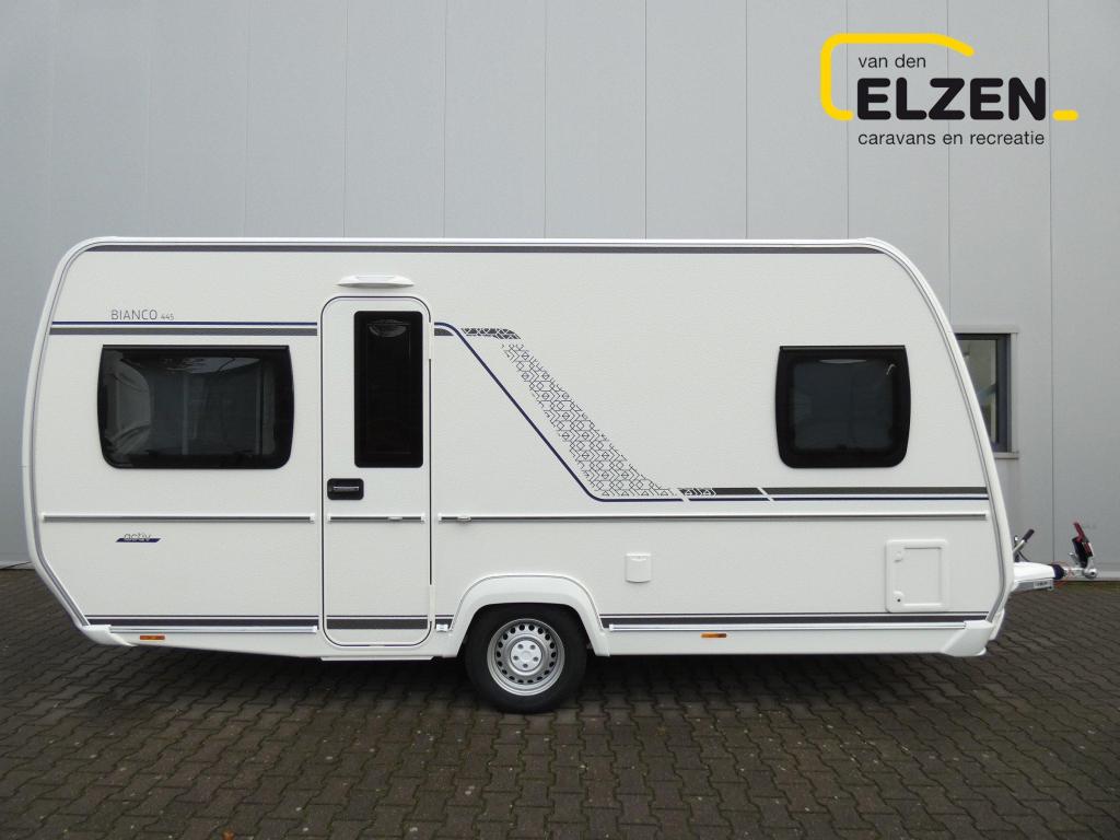 Fendt Bianco Activ 445 SFB Black Edition Actiepakket, Caravans en Kamperen, Caravans, Rondzit, Bedrijf, Overige typen, Fendt