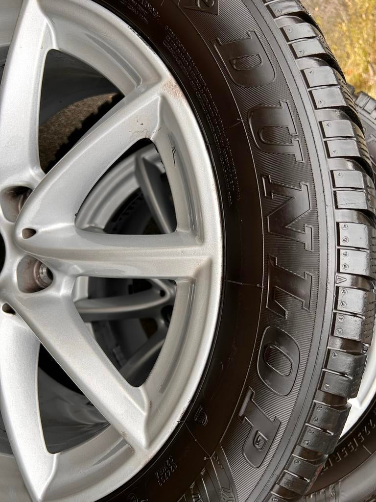 Winterbanden BMW Dunlop SP Winter Sport 4D 225/55R17, Ophalen, Gebruikt, Banden en Velgen, 17 inch