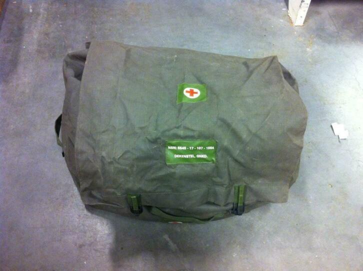 Grote militaire dekentassen in diverse maten van canvas, Verzamelen, Ophalen of Verzenden, Niet ingevuld, Niet ingevuld, Niet ingevuld