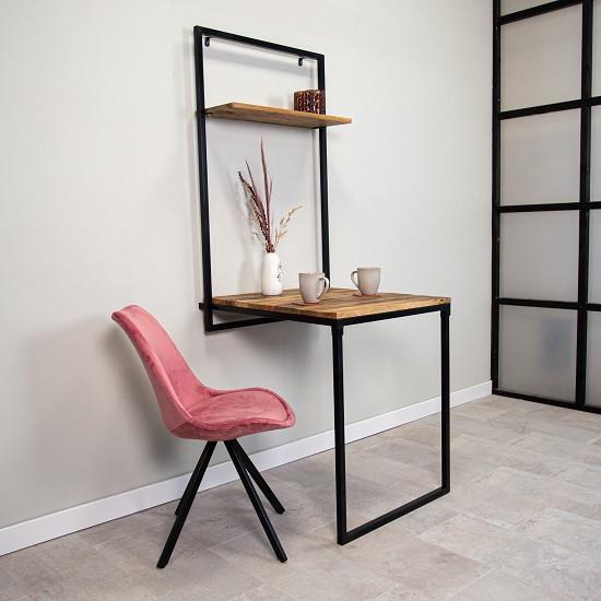 Industriële wandtafel inklapbaar / nieuw, Overige houtsoorten, Nieuw, Rechthoekig, 50 tot 100 cm