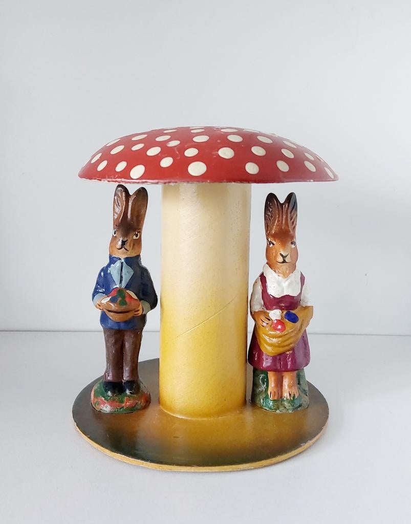 Candy container haasjes paddestoel, Ophalen of Verzenden