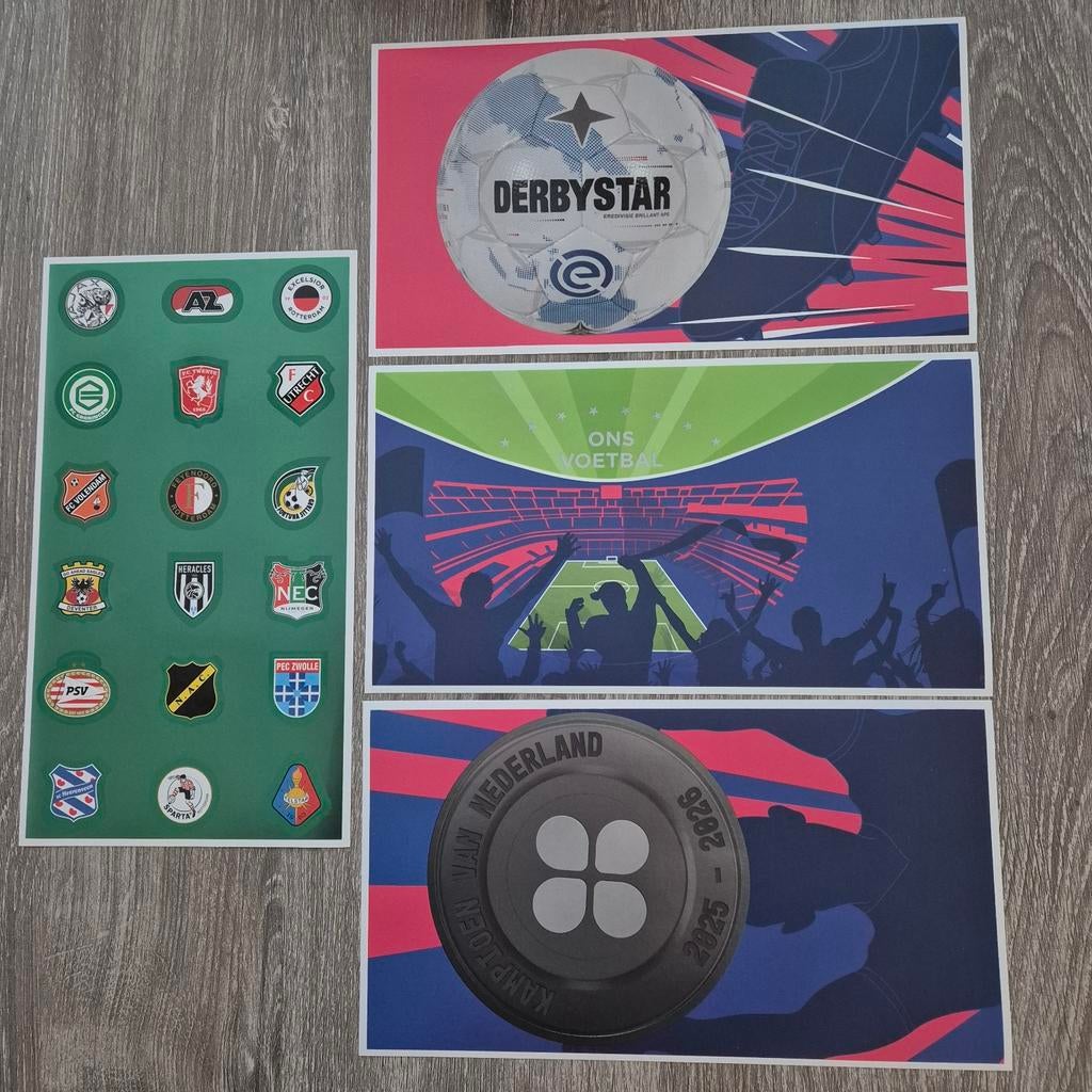 Plus voetbalplaatjes, XXL stickers, Limited Edition, Plus, Verzenden