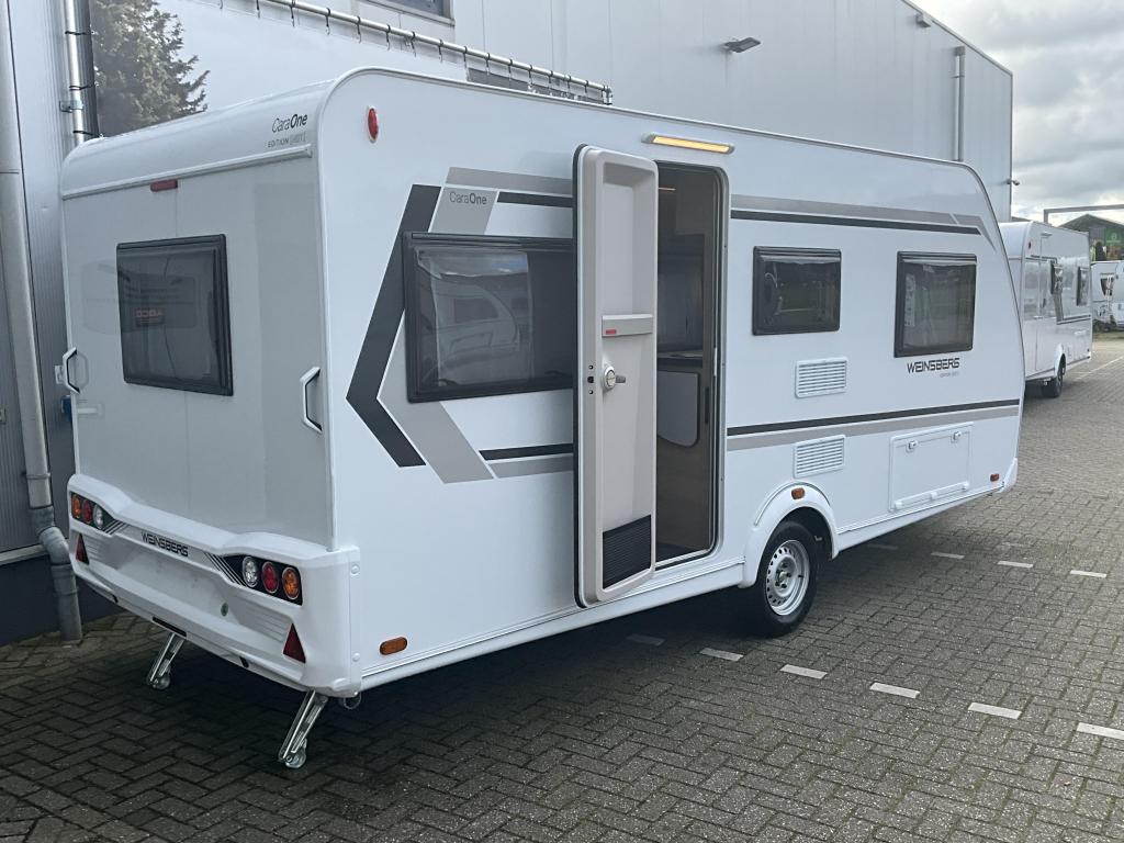 Weinsberg CaraOne Edition HOT 480 EU ENKELE BEDDEN-ACTIE MOD, Caravans en Kamperen, Caravans, Overige merken, Rondzit, Bedrijf