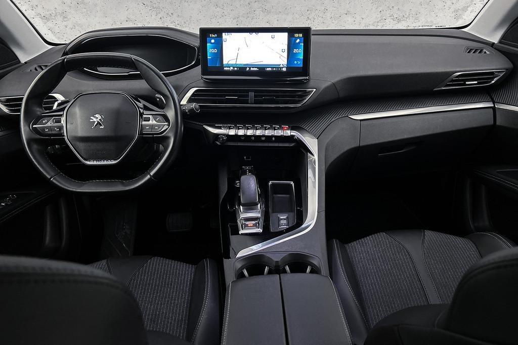 Peugeot 3008 1.6 HYbrid 225 Allure | LED | Half leder | Came, Auto's, Peugeot, Euro 6, Leder en Stof, Wit, Origineel Nederlands