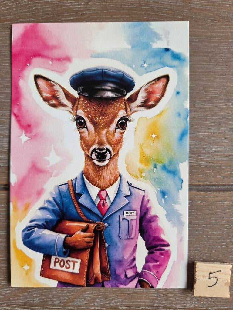 POSTBODE 5, Ophalen, Paard