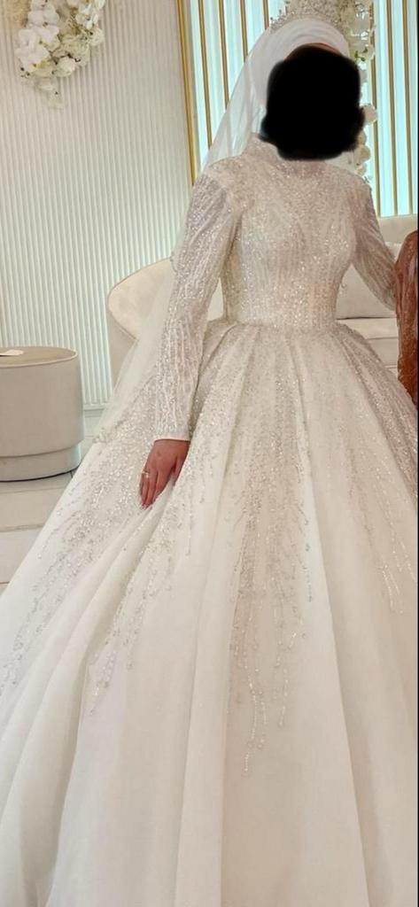 Prachtige trouwjurk, Kleding | Dames, Trouwkleding en Trouwaccessoires, Zo goed als nieuw, Trouwjurk, Wit, Ophalen of Verzenden