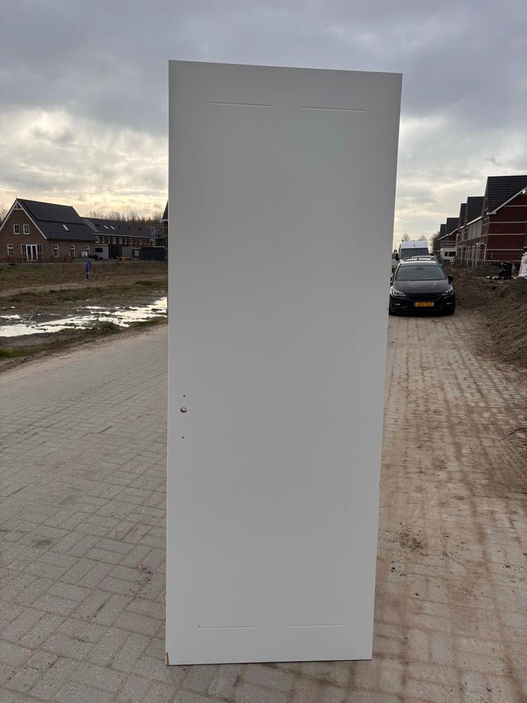 Twee deuren met schade, Ophalen, 80 tot 100 cm, 215 cm of meer, Binnendeur