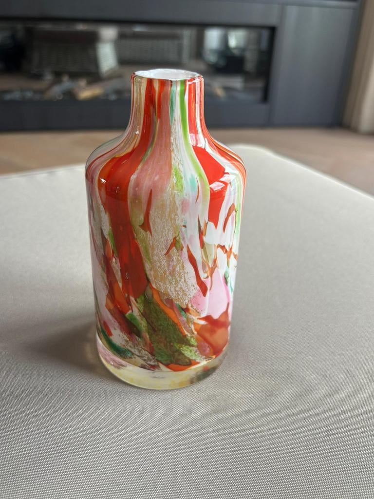 Fidrio vaas, Huis en Inrichting, Ophalen, Overige kleuren, Glas, Minder dan 50 cm