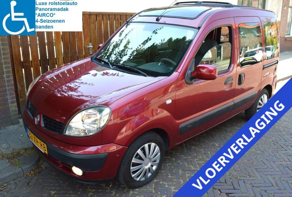 Renault KANGOO 1.6-16v  ROLSTOELAUTO  PANORAMADAK  AIRCO KNI, Auto's, 49 €/maand, Origineel Nederlands, Bedrijf, Handgeschakeld