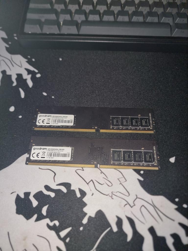 Goodram 16GB DDR4 RAM 2666 MHz (2x8GB), Computers en Software, RAM geheugen, DDR4, Nieuw, Ophalen of Verzenden, Desktop
