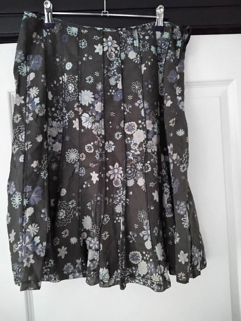 Mooie Sandwich rok, maat 36, katoen, geheel gevoerd, Kleding | Dames, Rokken, Ophalen of Verzenden, Knielengte, Maat 36 (S), Grijs