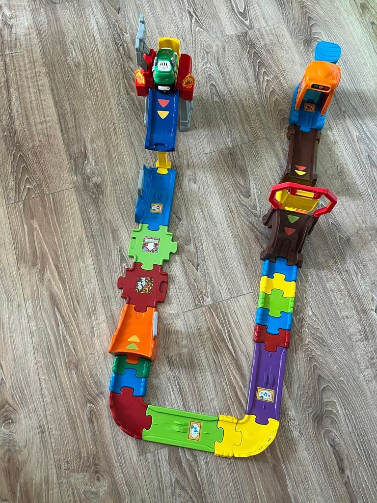 VTech Toet Toet Auto's Stuntshow Racebaan met Monster Truck, Overige merken, Zelf te bouwen, Ophalen of Verzenden, Elektrisch