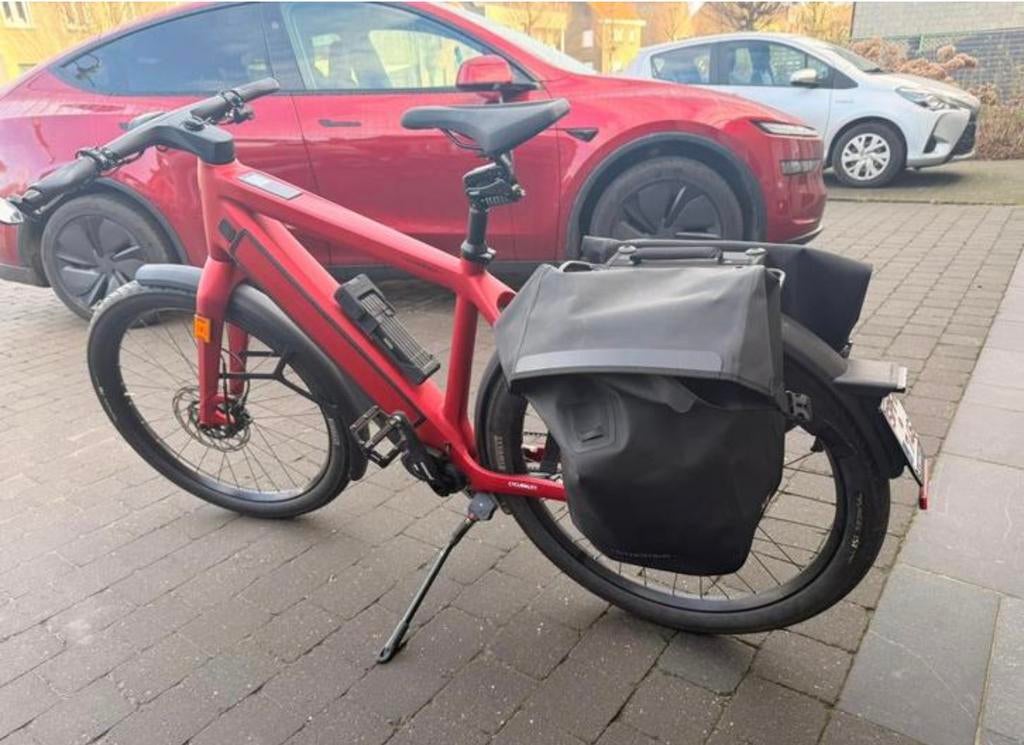 Stromer ST5 Pinion/ABS/Maat L/983Wh/2023/Maar 980km., Fietsen en Brommers, Elektrische fietsen, Ophalen, Zo goed als nieuw, Stromer