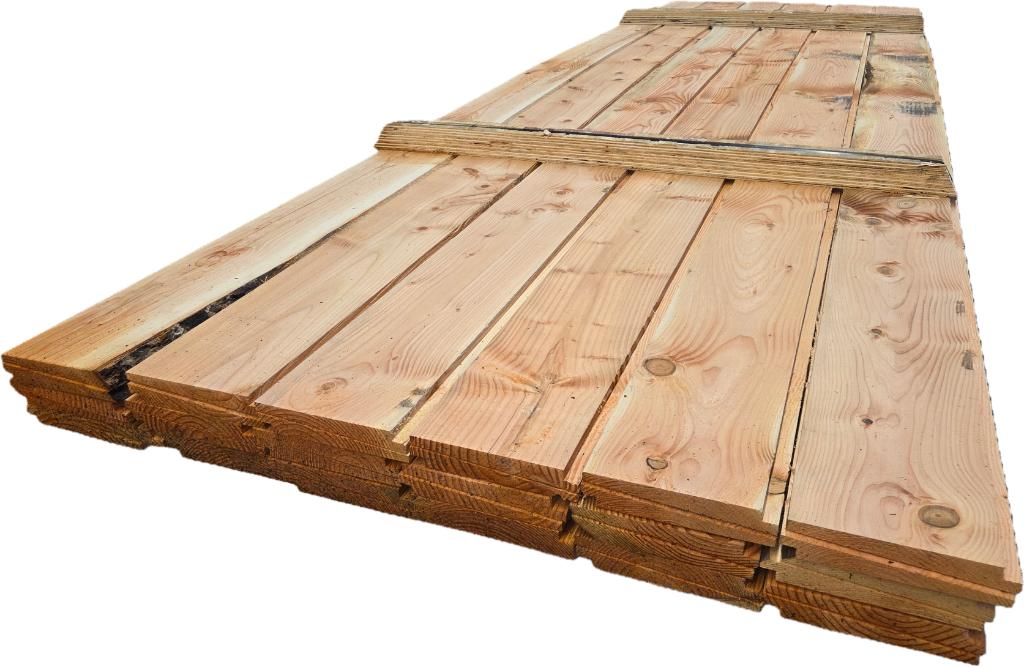25.9 m2 Douglas Zweeds rabat - nr: TP157, Tuin en Terras, Palen, Balken en Planken, Ophalen, Nieuw, 250 cm of meer, Planken