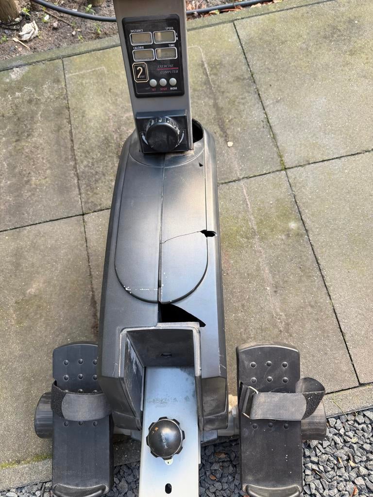 Roei apparaat fitness, Ophalen, Gebruikt, Armen, Metaal