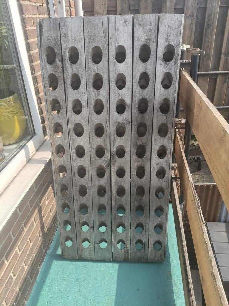 Frans oud champagne / wijnrek - Pupitre, Ophalen, Gebruikt, Onbekend, Onbekend