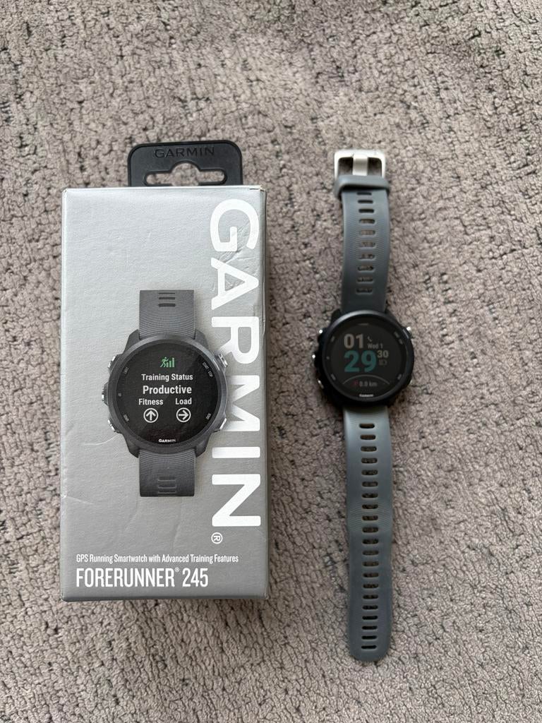 Garmin Forerunner 245, Ophalen of Verzenden, Grijs, Android, Afstand