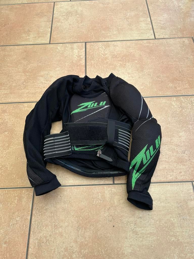 Zulu bodyprotector bmx youth M bmx, Motoren, Ophalen of Verzenden, Tweedehands, Motorcrosskleding