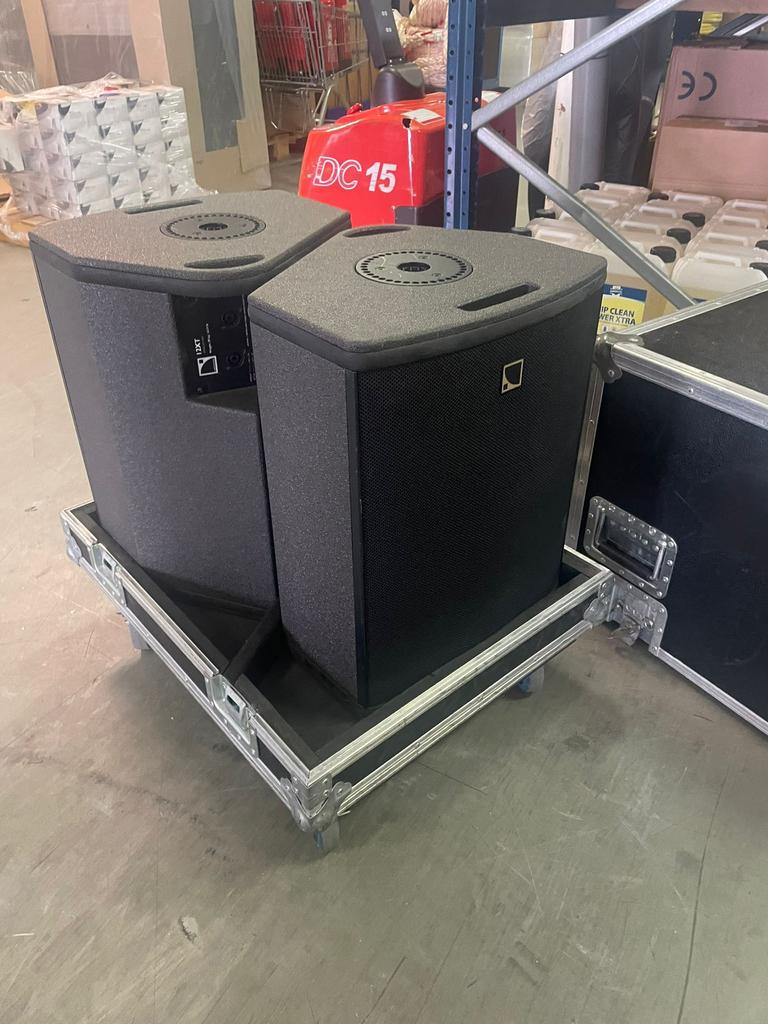 2x Nette L’acoustics 12XT in Flightcase, Ophalen, Zo goed als nieuw, Audio