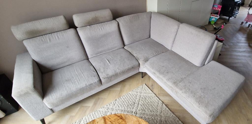 Hoekbank 10 euro, Ophalen, Gebruikt, Stof, Hoekbank