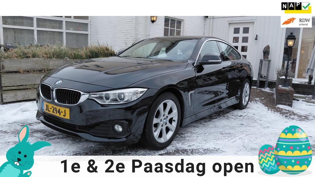 BMW 4-serie Gran Coupé 418i Centennial Executive in Schitte, Automaat, Gebruikt, Met garantie (alle), Zwart