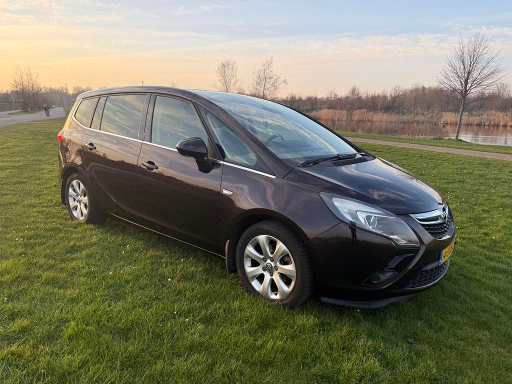 Opel Zafira 1.6CDTI  7 Persoon, Auto's, Opel, Euro 6, 4 cilinders, Bruin, 7 stoelen