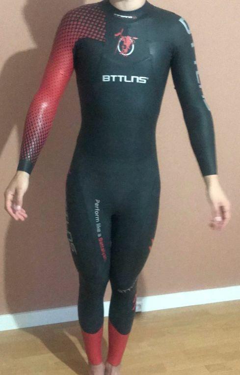 Wetsuit BTTLNS, Watersport en Boten, Watersportkleding, Ophalen of Verzenden, Gebruikt, Heer, Wetsuit