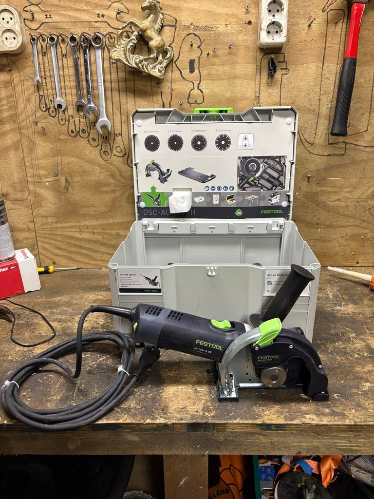 Nieuwe Festool DSC-AG 125 FH-Plus Tegelslijper in systainer, Ophalen of Verzenden, Nieuw, Overige typen