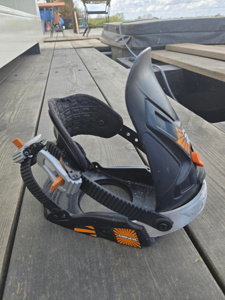 Rossignol snowboard bindingen maat L, Ophalen of Verzenden