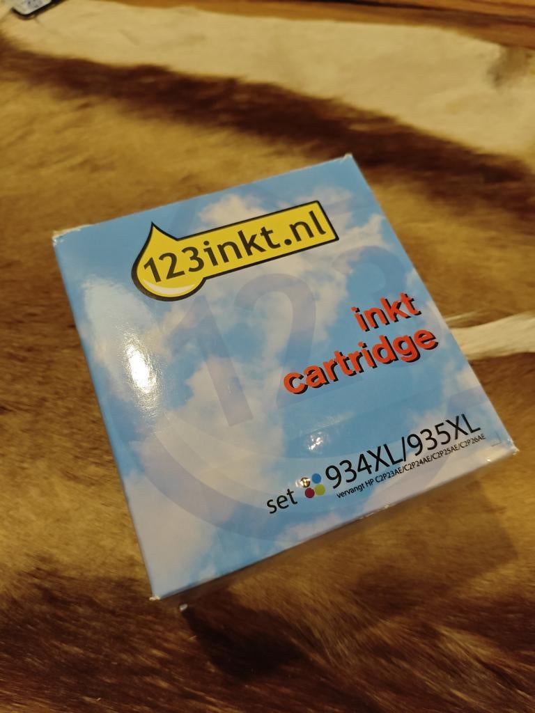 123inkt vervangende cartridges set 934XL/935XL, Ophalen of Verzenden, Nieuw, Cartridge, 123inkt