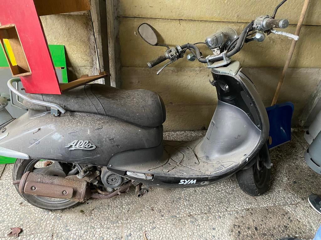Oude SYM Allo scooter, Ophalen of Verzenden, Gebruikt, Overige typen, SYM