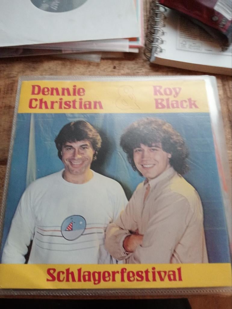 Dennie Christian en roy black - Schlagerfestival, Ophalen of Verzenden, Zo goed als nieuw, Nederlandstalig