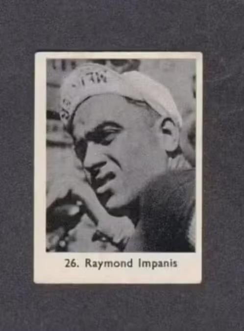 Verzamelplaatje Wielrennen Wielrenner Raymond Impanis (26)., Ophalen of Verzenden, Zo goed als nieuw