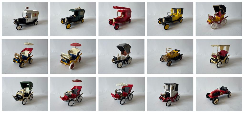 Safir: 15 oldtimers, o.a. Citroen, Fiat, Peugeot, Renault, Ophalen of Verzenden, Zo goed als nieuw, Auto, Overige merken