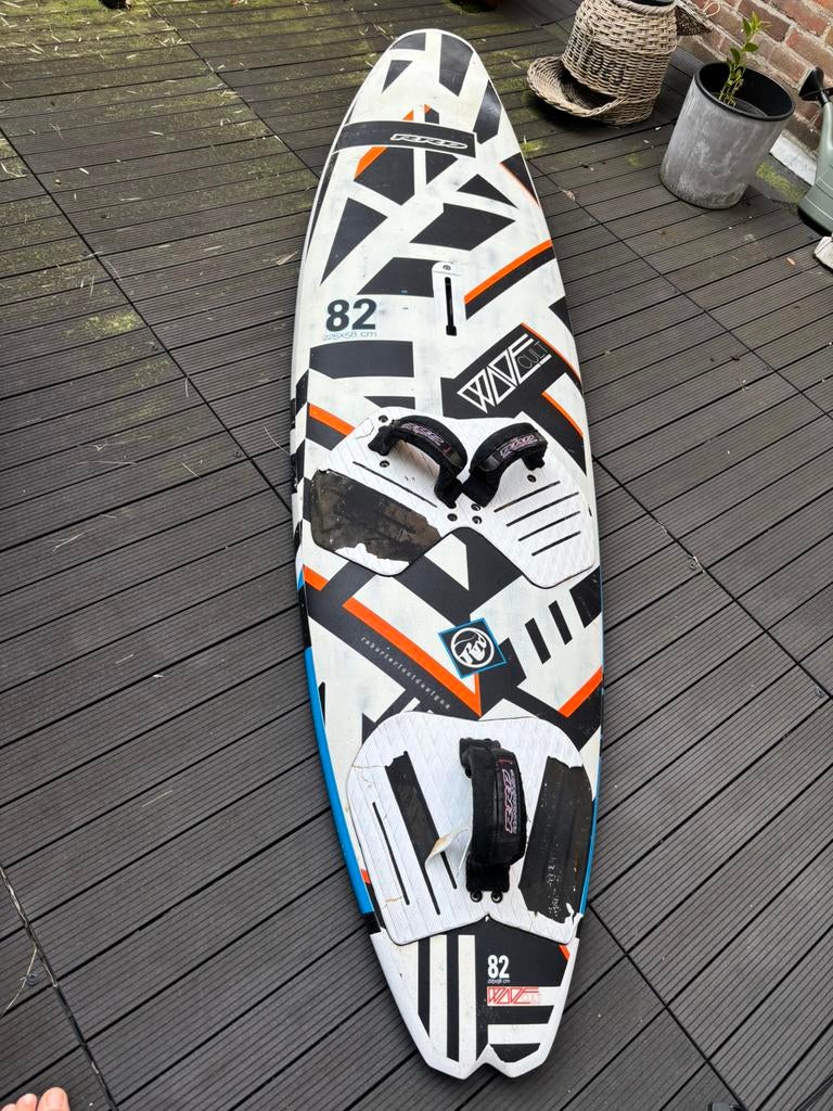 RRD Wave Cult 82 incl K4 vinnen, Watersport en Boten, Ophalen, Gebruikt, Minder dan 250 cm, Met vin(nen)