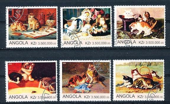 Angola 2000 ANG001 gest. cinderella, Ophalen of Verzenden, Overige landen, Gestempeld